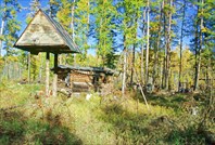 Зимовьё на устье реки Кутепа